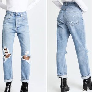Agolde 90s mid rise straight fit jeans